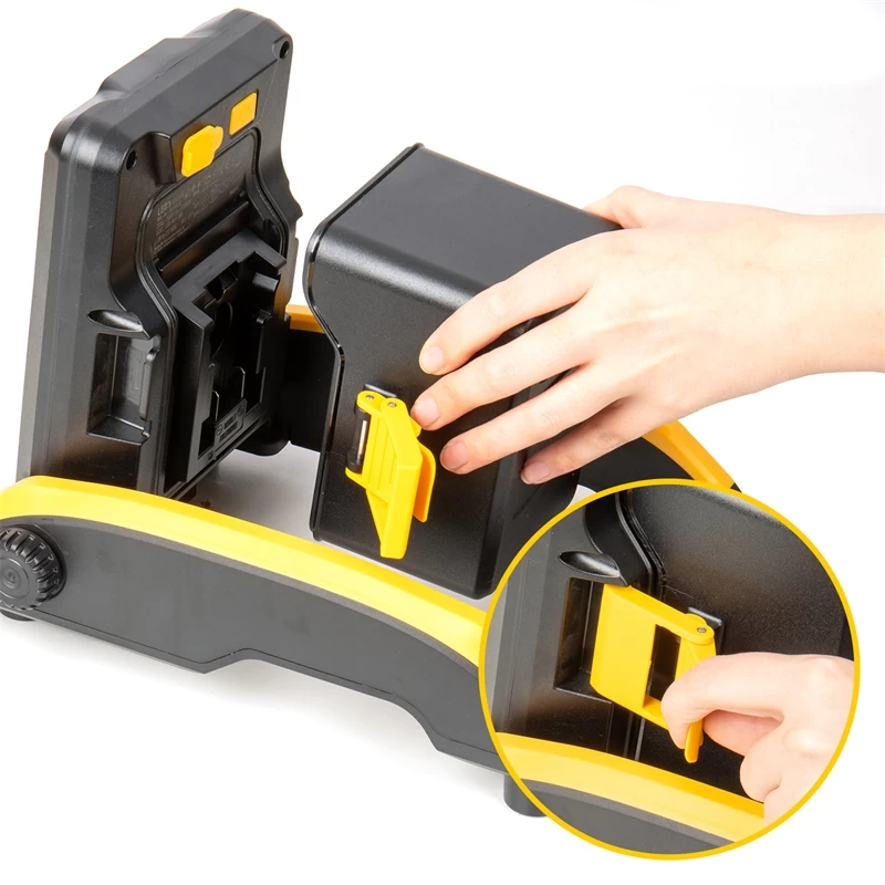 LED-Baustrahler Mit Adapter Für Marken-Akkus - Multi Akku Arbeitsleuchte, 20W, 2900lm – Bild 10