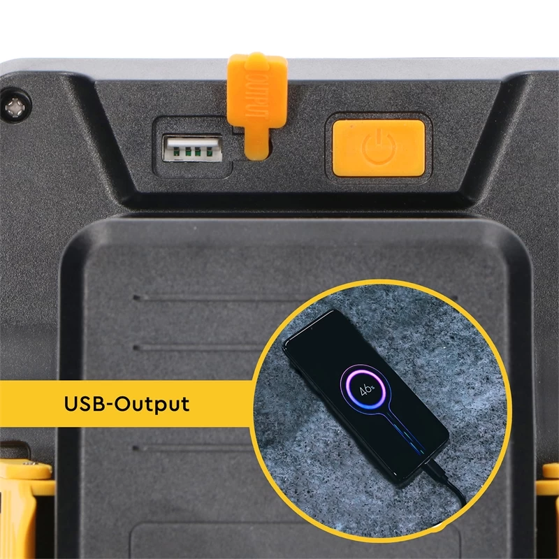 LED-Baustrahler Mit Adapter Für Marken-Akkus - Multi Akku Arbeitsleuchte, 20W, 2900lm – Bild 17