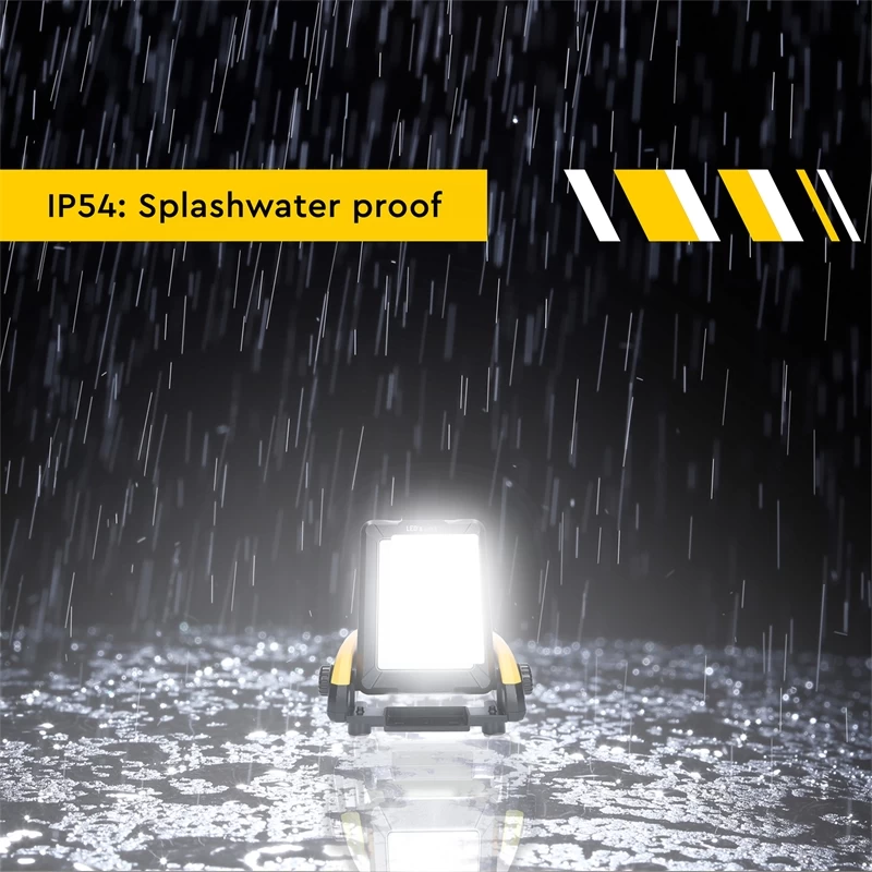 LED-Baustrahler Mit Adapter Für Marken-Akkus - Multi Akku Arbeitsleuchte, 20W, 2900lm – Bild 18