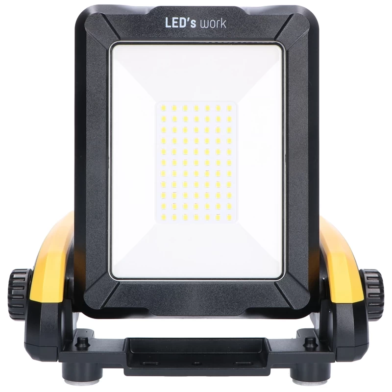 LED-Baustrahler Mit Adapter Für Marken-Akkus - Multi Akku Arbeitsleuchte, 20W, 2900lm – Bild 2