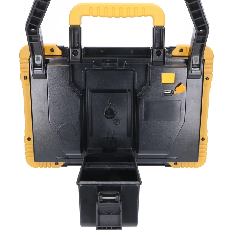 LED Baustrahler - Akku Strahler Mit Adapter, Multi Akku Arbeitsleuchte, 40W, 5500lm – Bild 12