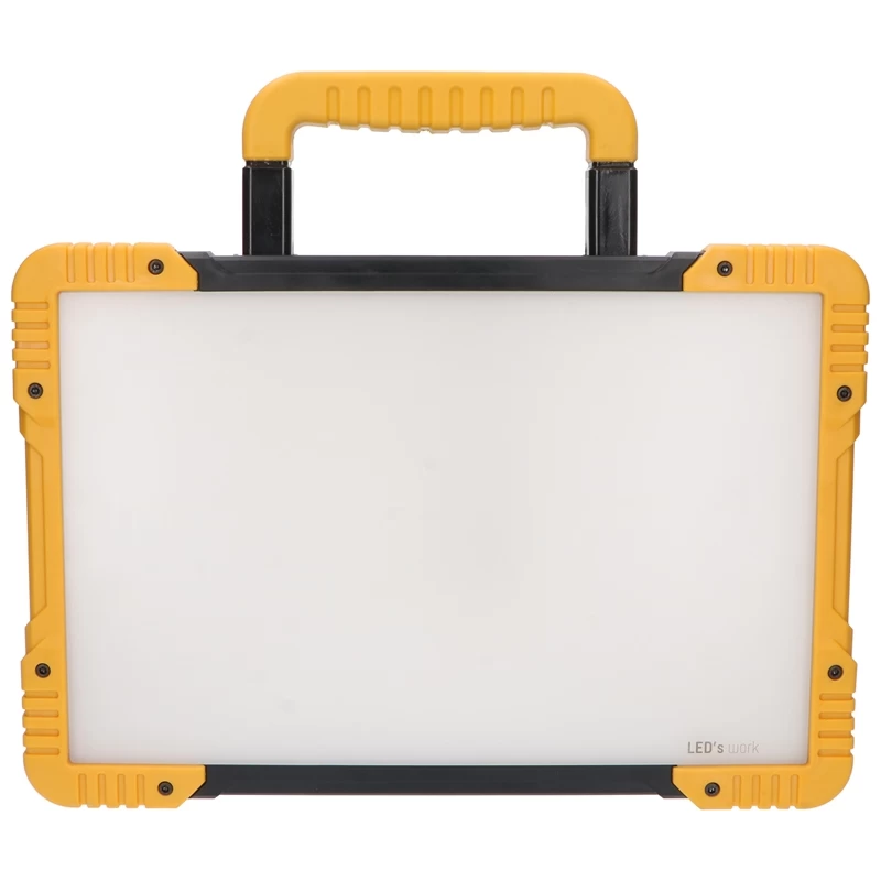 LED Baustrahler - Akku Strahler Mit Adapter, Multi Akku Arbeitsleuchte, 40W, 5500lm – Bild 2