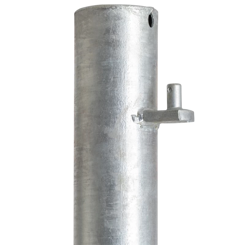 VOSS.farming Stahl-Torpfosten Mit Kloben Für Weidetor, Verzinkt - Toraufhängung, 200cm – Bild 6