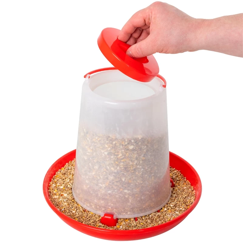 SET VOSS.farming - Geflügelfutterautomat 8kg + Geflügeltränke 10l – Bild 13