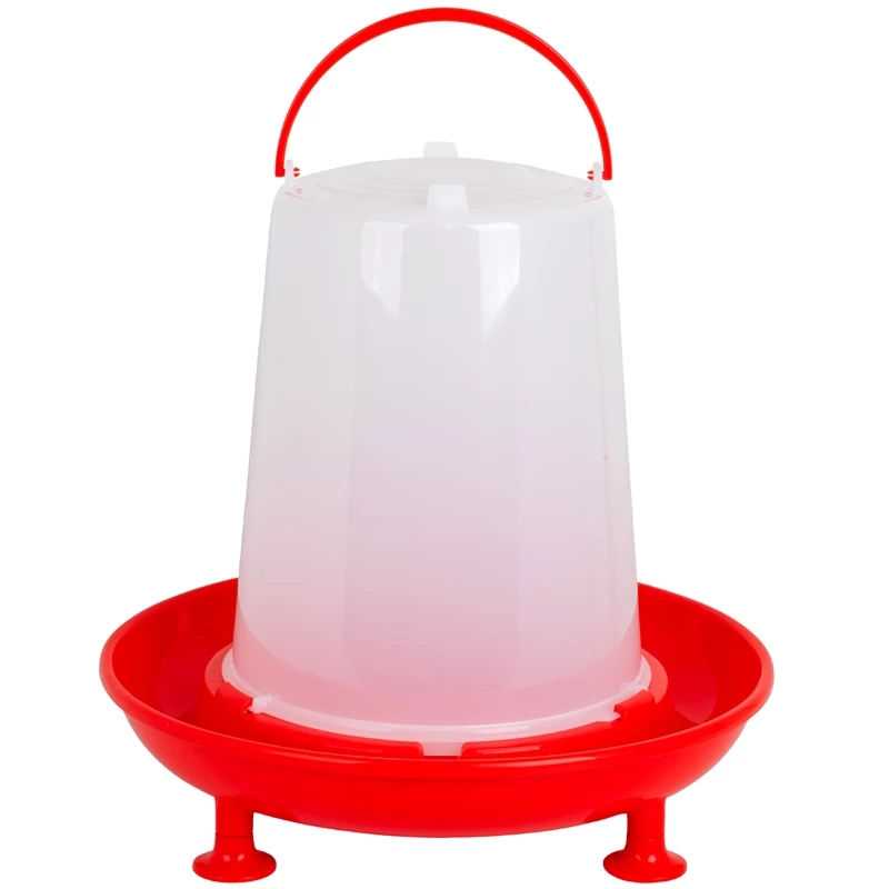 SET VOSS.farming - Geflügelfutterautomat 8kg + Geflügeltränke 10l – Bild 2