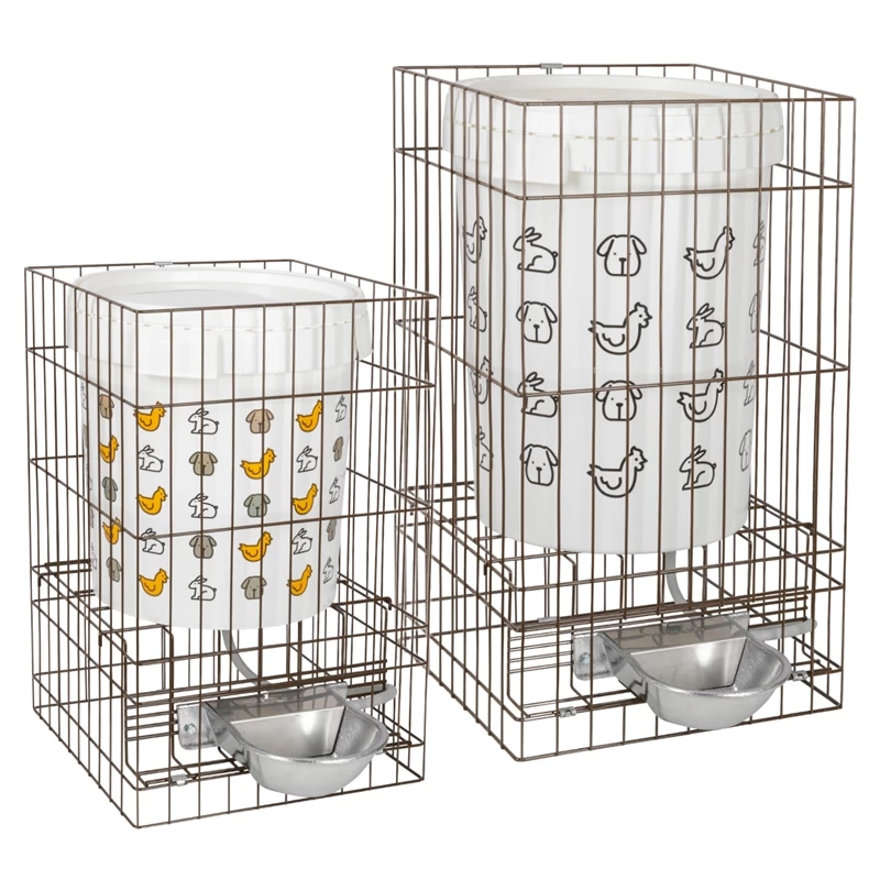 Automatiktränke Mit Alu Trinkschale, Inkl. Metallgestell & Tank 32 / 55 Liter