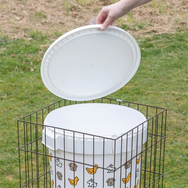 Automatiktränke Mit Alu Trinkschale, Inkl. Metallgestell & Tank 32 / 55 Liter – Bild 4