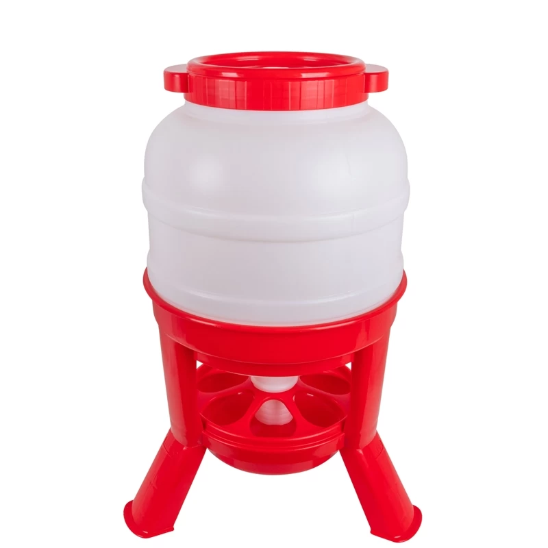 Siphon Futterautomat Für Geflügel - Robuster Geflügelfutterautomat, 25kg – Bild 2