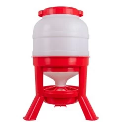 Siphon Futterautomat Für Geflügel - Robuster Geflügelfutterautomat, 25kg