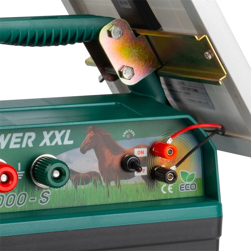 Weidezaungerät 9V "Power XXL B 9000-S" + 5W SOLAR + Batterie – Bild 6