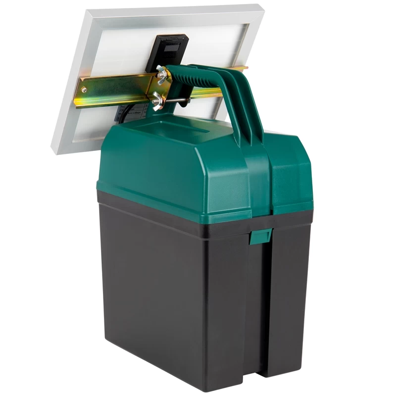 Weidezaungerät 9V "Power XXL B 9000-S" + 5W SOLAR + Batterie – Bild 4