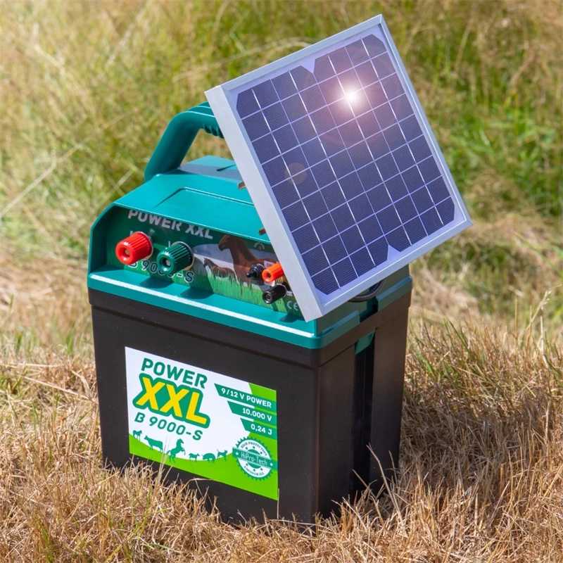 Weidezaungerät 9V "Power XXL B 9000-S" + 5W SOLAR + Batterie – Bild 13