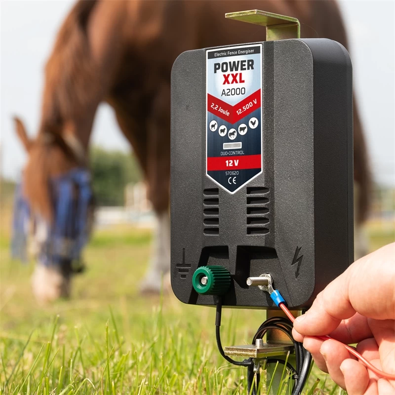 "Power XXL A2000" - Schlagstarkes 12V Weidezaungerät, Lange Zäune – Bild 6
