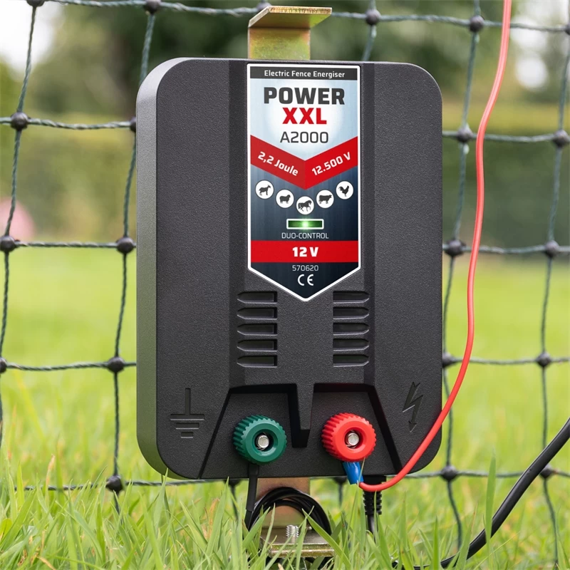 "Power XXL A2000" - Schlagstarkes 12V Weidezaungerät, Lange Zäune – Bild 16