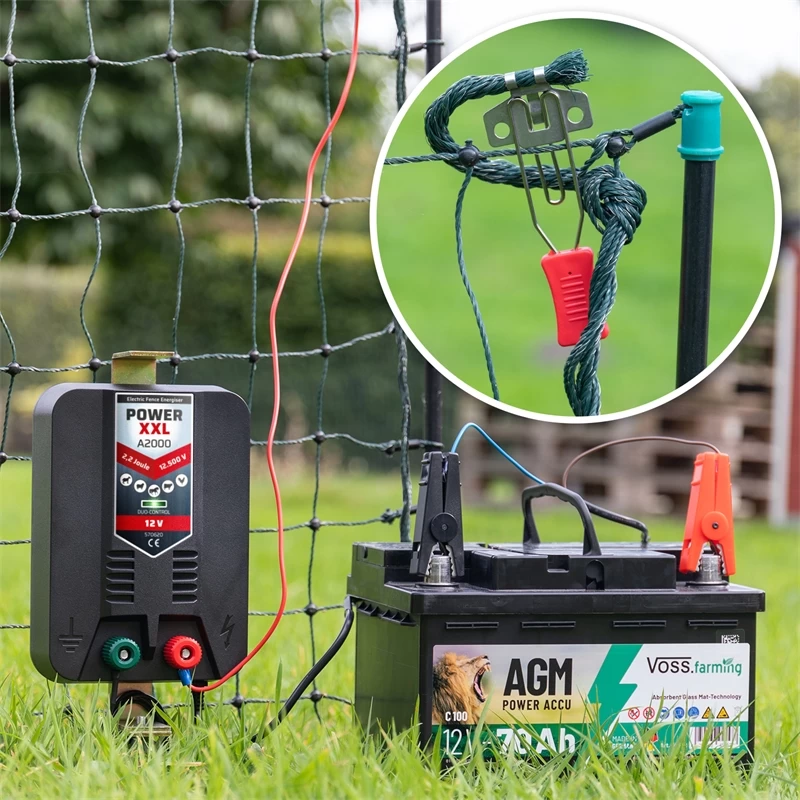 "Power XXL A2000" - Schlagstarkes 12V Weidezaungerät, Lange Zäune – Bild 17