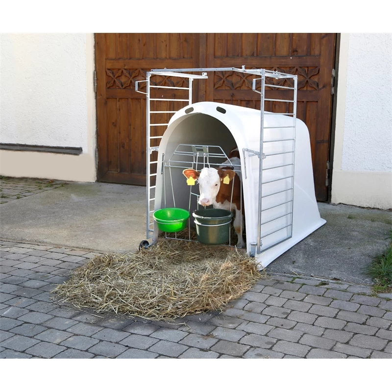 KERBL "CalfHouse Master Plus", Kälberiglu Mit Leichter Umzäunung – Bild 2
