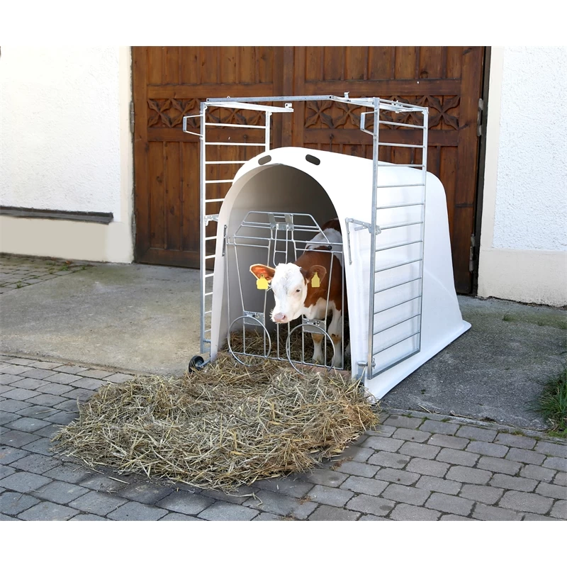 KERBL "CalfHouse Master Plus", Kälberiglu Mit Leichter Umzäunung – Bild 3