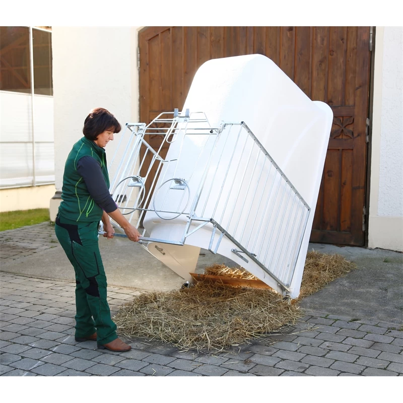 KERBL "CalfHouse Master Plus", Kälberiglu Mit Leichter Umzäunung – Bild 4