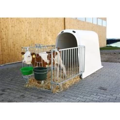 KERBL "CalfHouse Premium Plus", Kälberiglu Mit Leichter Umzäunung