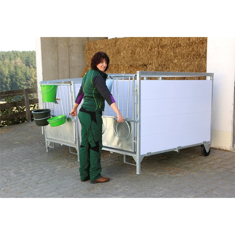 KERBL "Kälberbox Klein" Inkl. Dach, 130x85x106cm – Bild 4