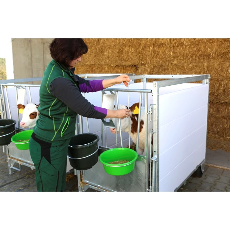 KERBL "Kälberbox Klein" Inkl. Dach, 130x85x106cm – Bild 5