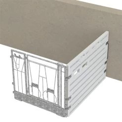 Kerbl Modulare Kälberbox Erweiterung Einzelbucht, Wandständig