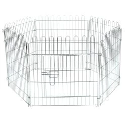 Freigehege, Verzinkt, 6 Gitter 56,5x56,5cm