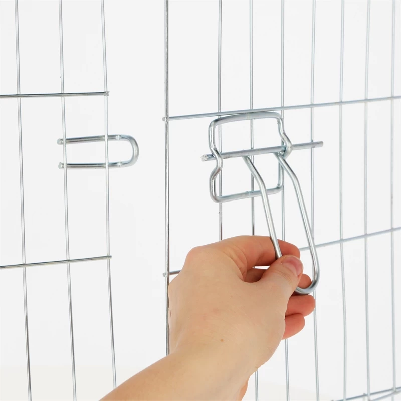 Freigehege, Verzinkt, 6 Gitter 56,5x56,5cm – Bild 5