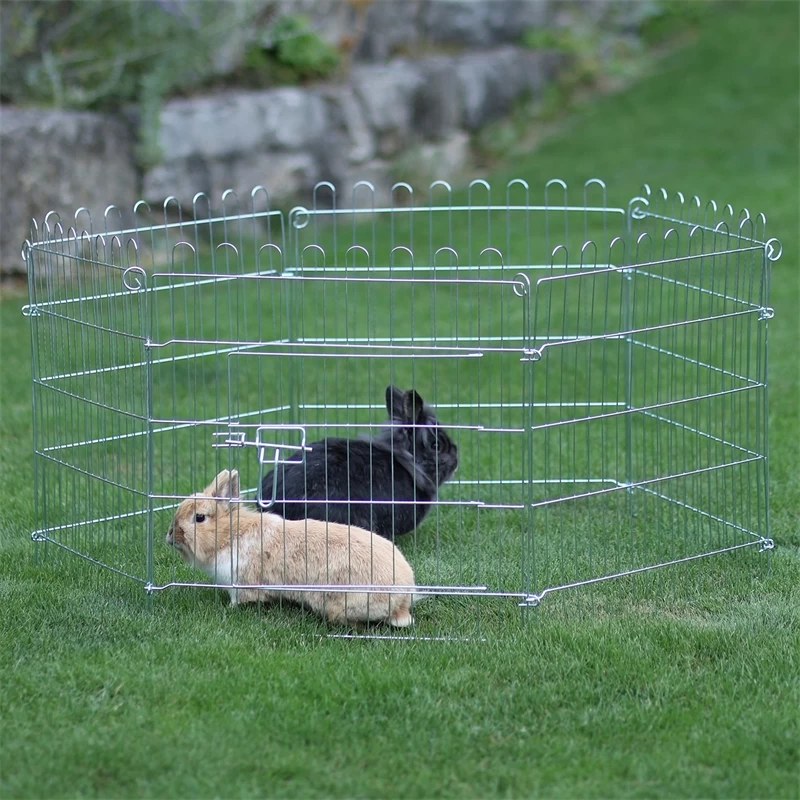 Freigehege, Verzinkt, 6 Gitter 56,5x56,5cm – Bild 6