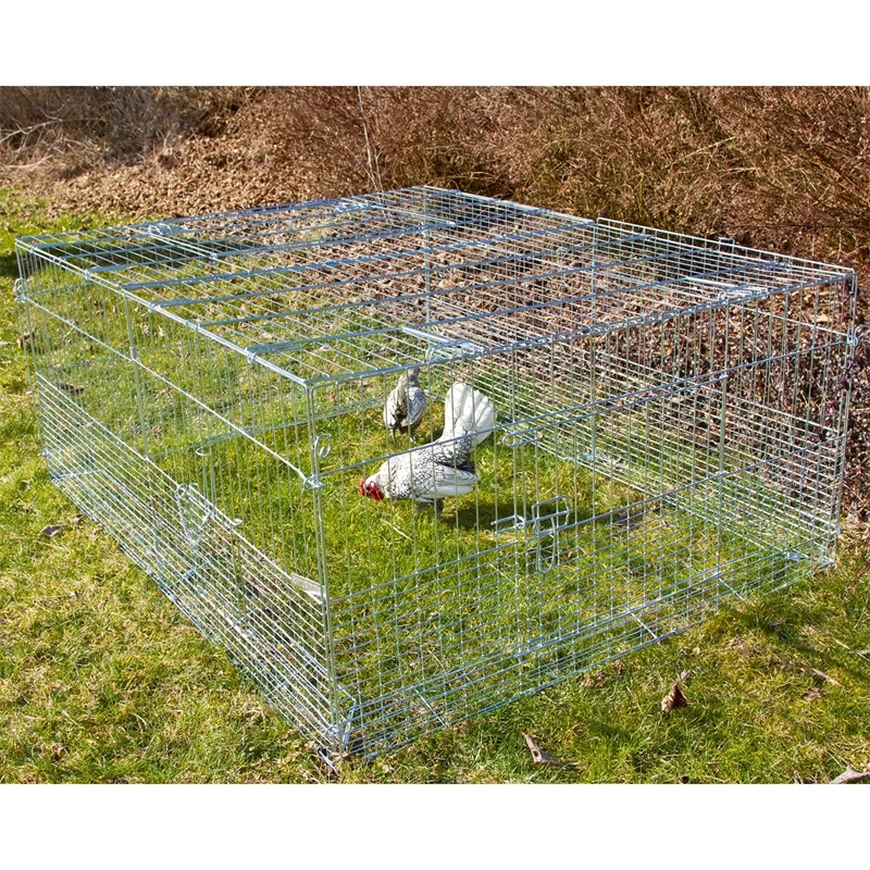 Jungtier-Freilaufgehege 144 X 112 X 60cm, Freigehege Für Kleintiere Mit Sonnenschutz – Bild 2