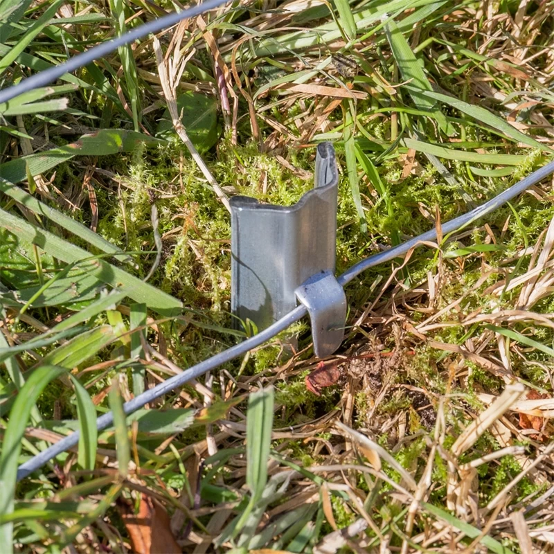 500x VOSS.farming W-Profil Zaunanker Für Wildzaun, Knotengeflecht, 50cm – Bild 8