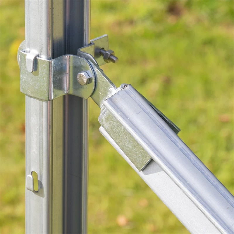 50m VOSS.farming Premium Plus Wildzaun Komplettset 150/13/15 + Z-Profilpfosten + Schellen + Kappen + – Bild 18