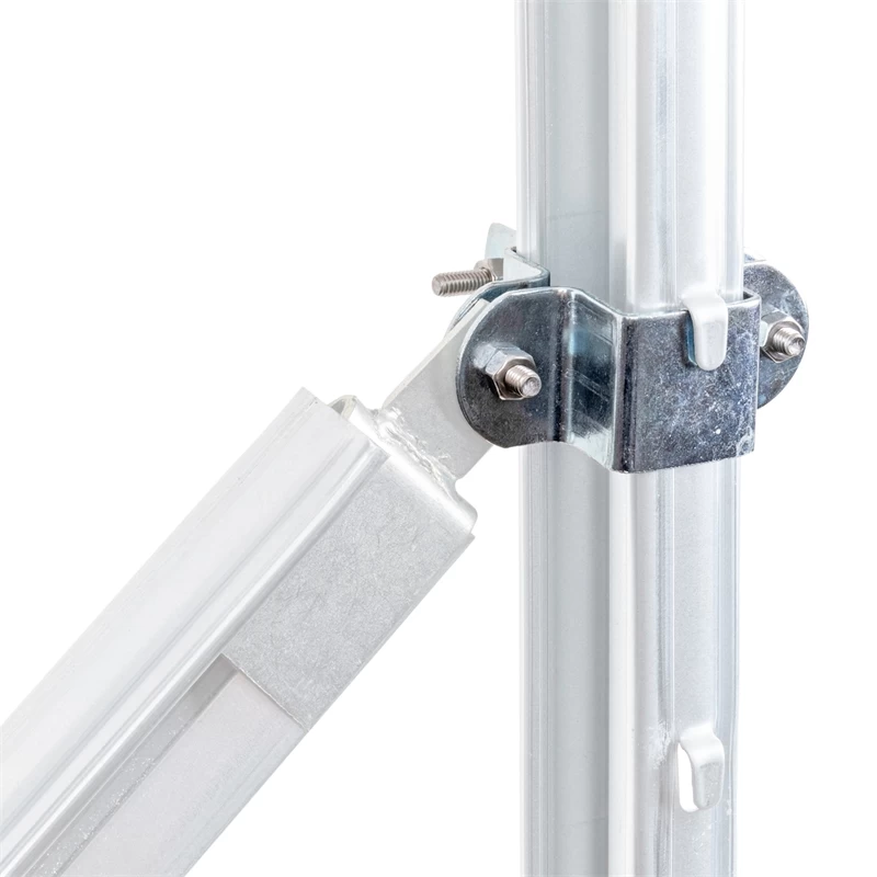 50m VOSS.farming Classic Wildzaun Komplettset 100/8/30 + Z-Profilpfosten + Schellen + Kappen + Erdte – Bild 13