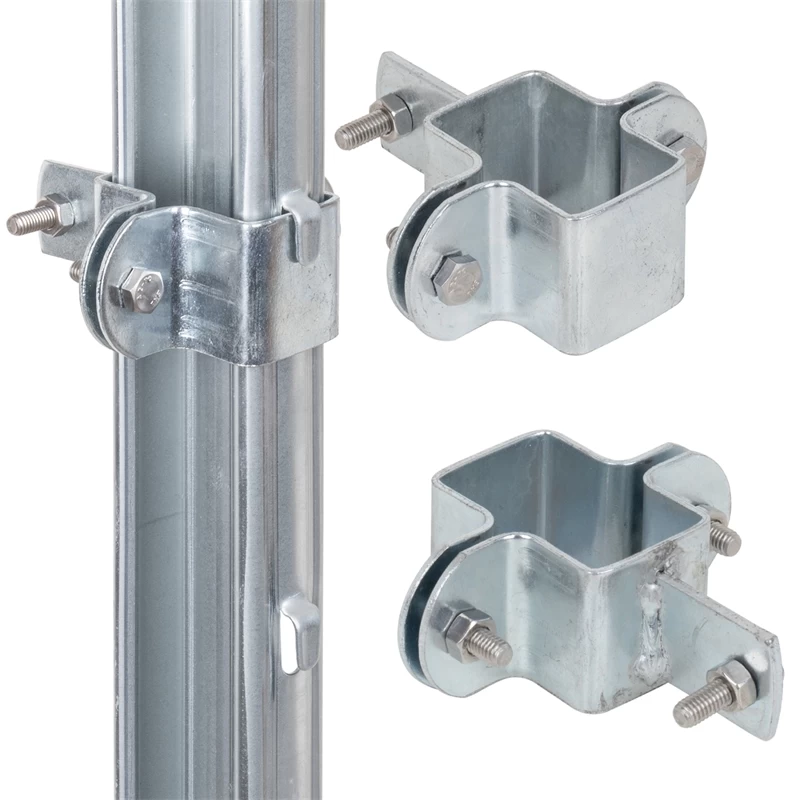 50m VOSS.farming Classic Wildzaun Komplettset 150/12/30 + Z-Profilpfosten + Schellen + Kappen + Erdt – Bild 12