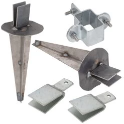 VOSS.farming Eckstreben-Set Für Z-Profil, Verstärkung Knotengeflecht