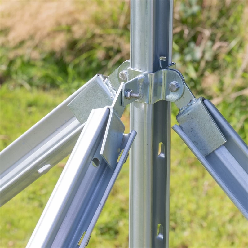 VOSS.farming Dreier-Eckstreben-Set Für Z-Profil, Verstärkung Knotengeflecht – Bild 10