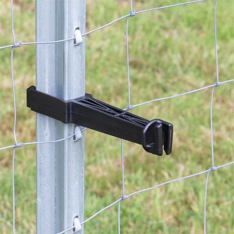 10x VOSS.farming Abstandsisolator Für Z-Profilpfosten, Schwarz – Bild 2