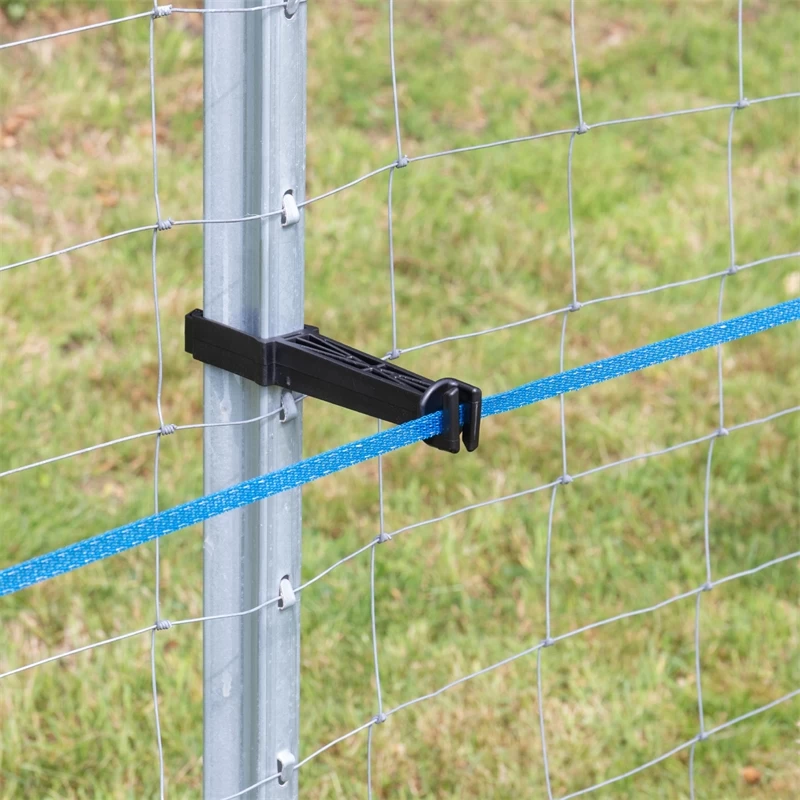 10x VOSS.farming Abstandsisolator Für Z-Profilpfosten, Schwarz – Bild 14