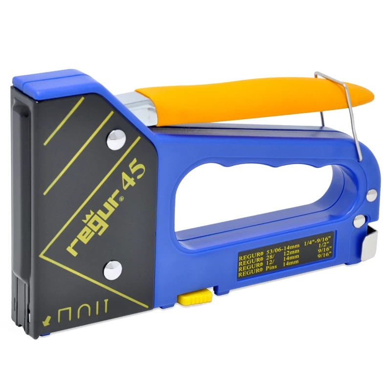 REGUR 45 Handtacker, 4-in 1 Multifunktions-Tacker Zum Befestigen Von Draht, Drahtgeflecht – Bild 8