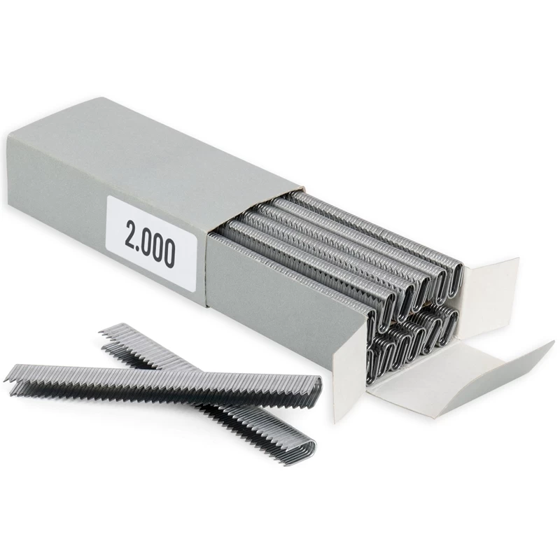 2000x REGUR Bogenklammern Typ 28/12, Rundklammern Für Handtacker REGUAR 45