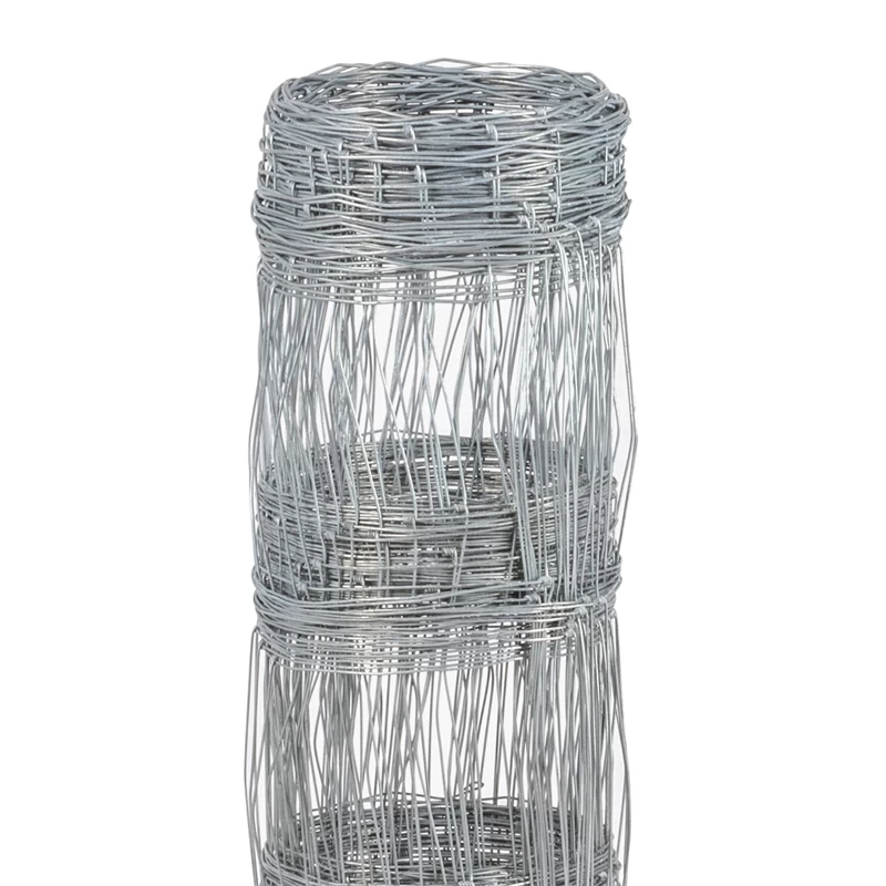 50m VOSS.farming Classic Wildzaun, Knotengeflecht, Höhe 80cm - 80/05/30, Verzinkt – Bild 3