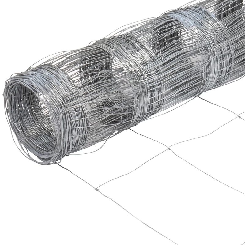 50m VOSS.farming Classic Wildzaun, Knotengeflecht, Höhe 80cm - 80/05/30, Verzinkt – Bild 5