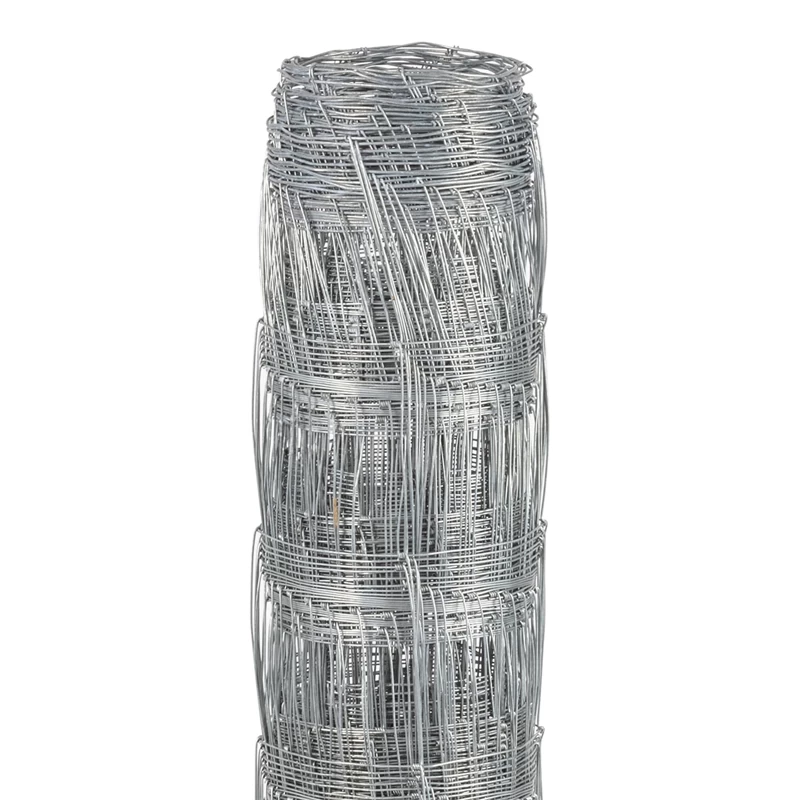 50m VOSS.farming Classic Wildzaun, Knotengeflecht, Höhe 100cm - 100/08/15, Verzinkt – Bild 3