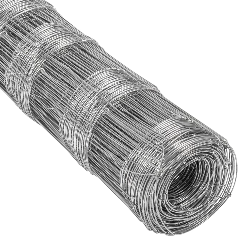 50m VOSS.farming Premium Wildzaun, Knotengeflecht, Höhe 100cm - 100/08/30, Verzinkt – Bild 8
