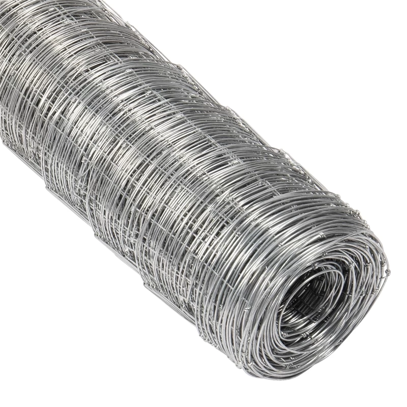50m VOSS.farming Premium Wildzaun, Knotengeflecht, Höhe 125cm - 125/13/30, Verzinkt – Bild 8