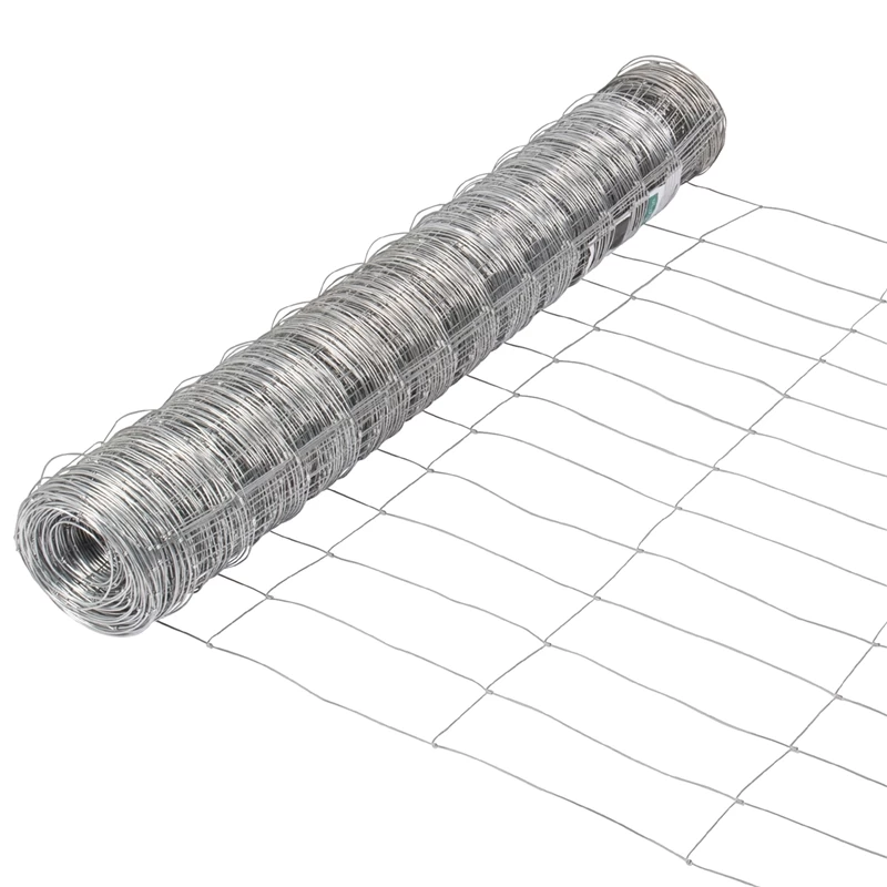 50m VOSS.farming Premium Wildzaun, Knotengeflecht, Höhe 125cm - 125/13/30, Verzinkt – Bild 2