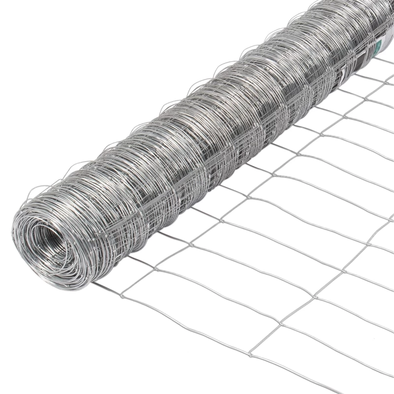 50m VOSS.farming Premium Wildzaun, Knotengeflecht, Höhe 125cm - 125/13/30, Verzinkt – Bild 3