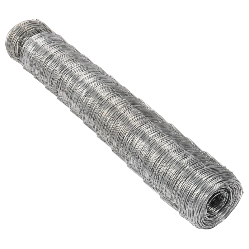 50m VOSS.farming Premium Wildzaun, Knotengeflecht, Höhe 125cm - 125/13/30, Verzinkt – Bild 7