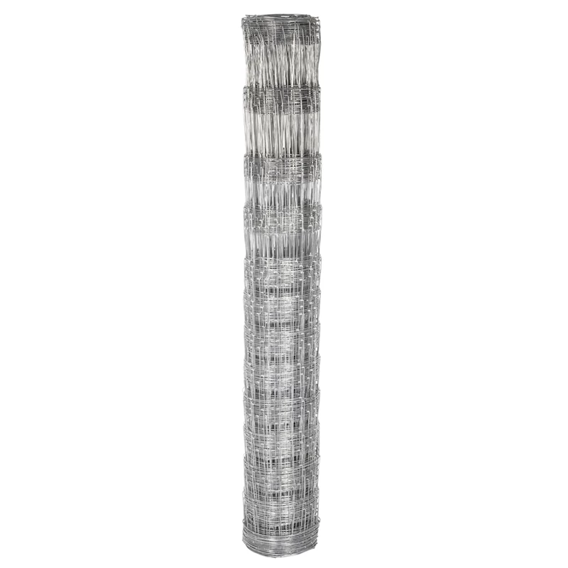 50m VOSS.farming Premium Wildzaun Komplettset 150/12/30 + Z-Profilpfosten + Schellen + Kappen + Erdt – Bild 3