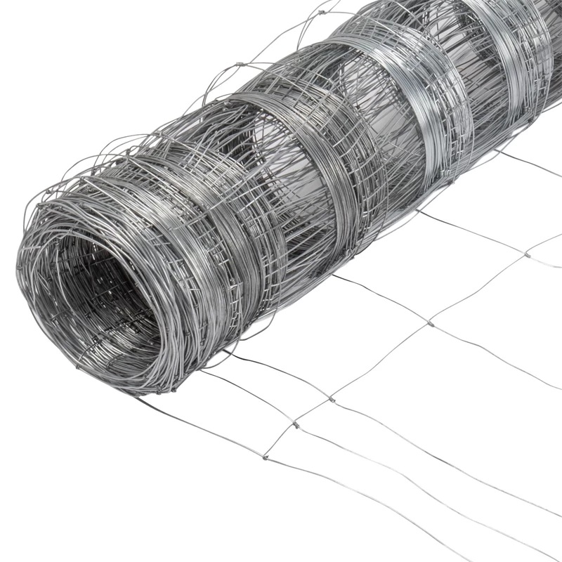 50m VOSS.farming Classic Wildzaun Komplettset 150/12/30 + Z-Profilpfosten + Schellen + Kappen + Erdt – Bild 5